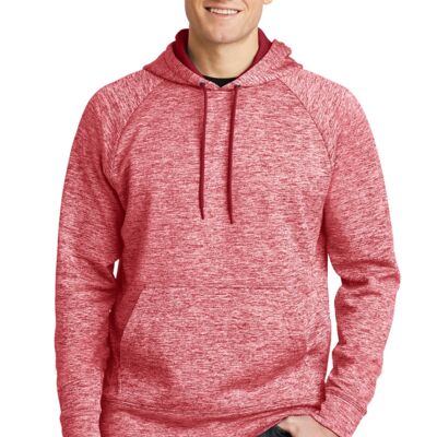 PosiCharge ® Electric Heather Fleece Hooded Pullover Thumbnail