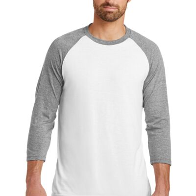 Mens Perfect Tri ™ 3/4 Sleeve Raglan Thumbnail