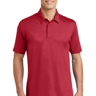 Embossed PosiCharge ® Tough Polo ™ Thumbnail